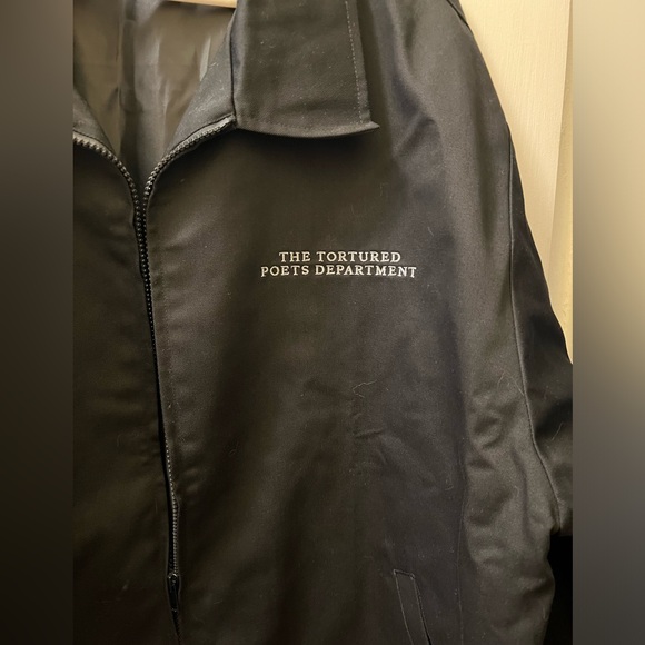 Taylor Swift TTPD Black Jacket NWOT - Picture 7 of 9